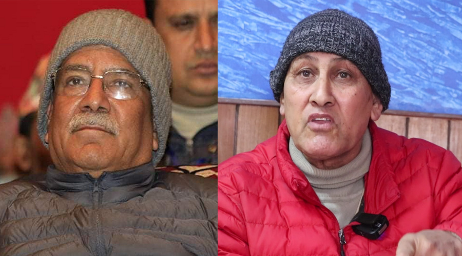 जनयुद्धमा होमिएका र टाउकाको मूल्य समेत तोकिएका व्यक्तिलेनै भने ‘प्रचण्डसँग अब खाओवादी मात्रै बाँकी छन्’