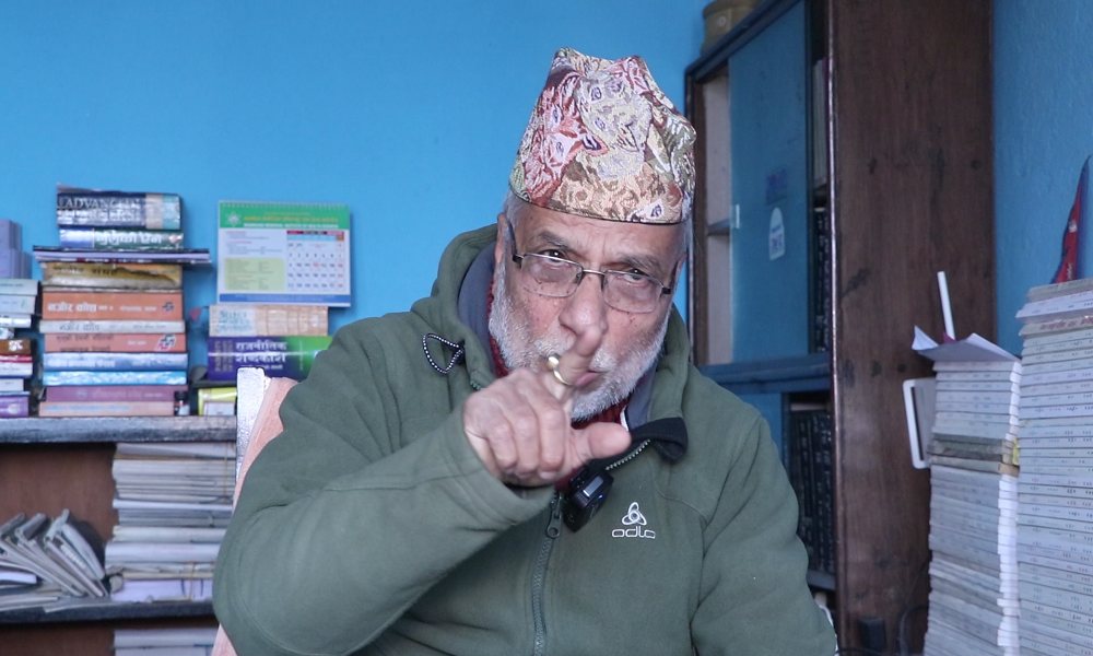 काग्रेस- माओवादीले एक्लै चुनाव लड्ने सामर्थ सदाका लागी गुमाए फुर्ती नगर्दा हुन्छ :बिष्णु भट्टराई