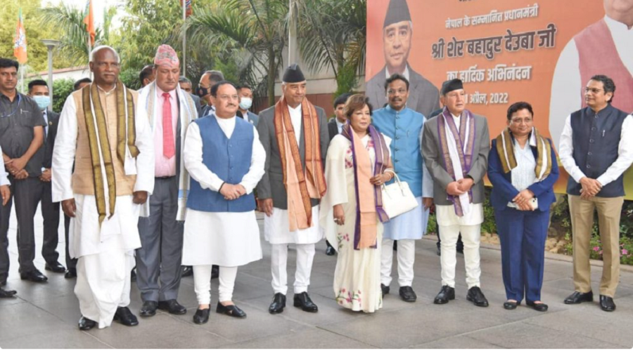 गिरिजाको त्यो  भ्रमण सम्झेर, देउवाको यो भ्रमण देखेर के सोचिरहेका होलान् काग्रेसजन ?