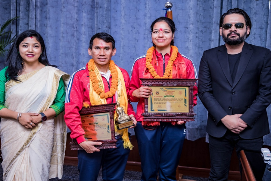 नेपाललाई ऐतिहासिक पदक दिलाएकि पलेसालाइ महानगरले दियो ५ लाख