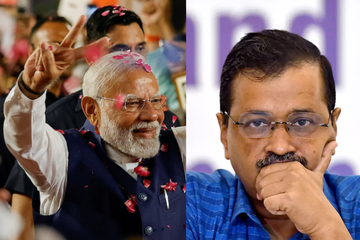 दिल्लीमा आम आदमीको पत्तासाफ , भाजपाले ल्यायो दुइ तिहाइ , काँग्रेशलाइ ० सिट