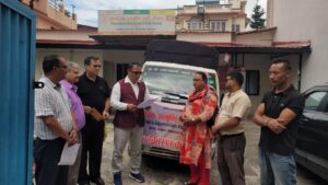 विपद्को पीडामा नागरिक उन्मुक्ति पार्टीको साथ